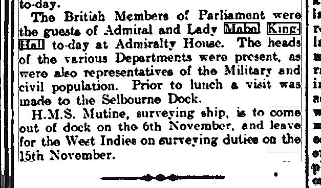 Monday 24 November 1913